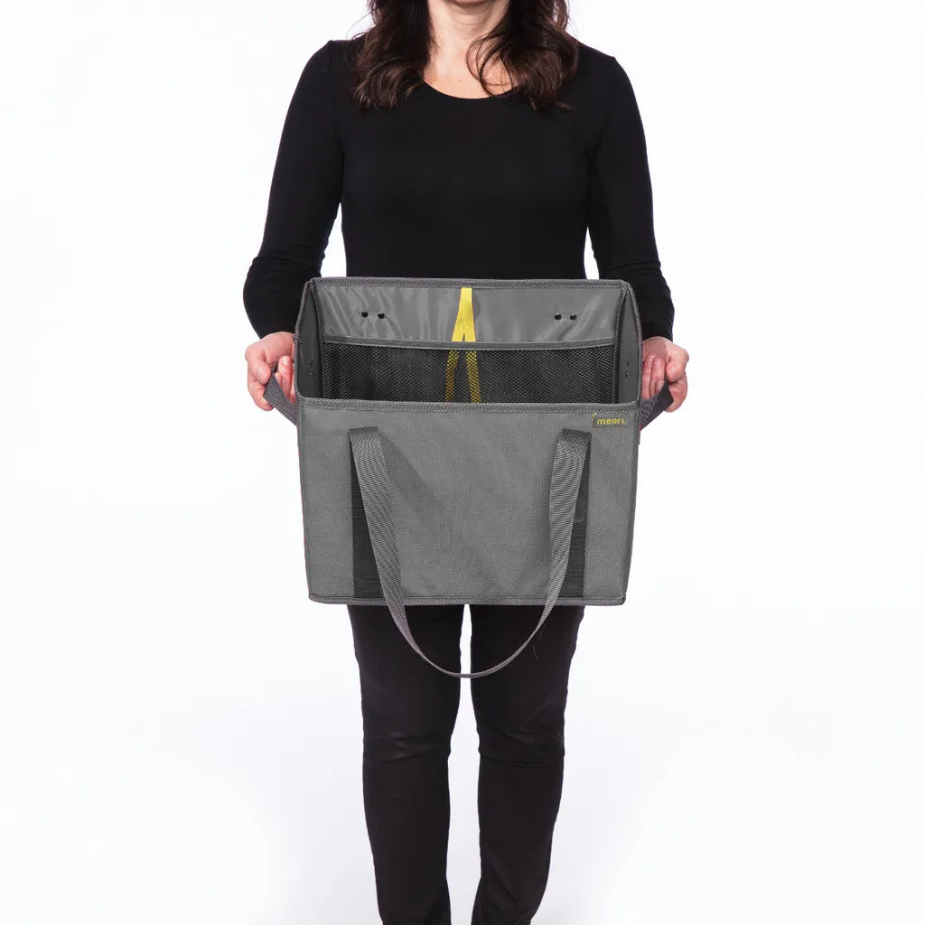  Meori Faltbarer Einkaufskorb Grau A100426