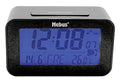  MEBUS Funk-Wecker Digital Ohne 2x AAA Batterien 7,1x12x4,8cm Anthrazit