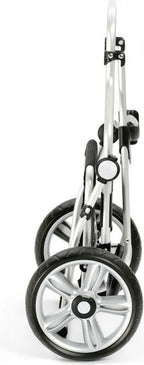  Andersen Royal Shopper Alu Klappbar Mit Kugellagerrad Ø 25 Cm Und 62 Liter Tasche Hydro 2.0 Grau Mit Kühlfach