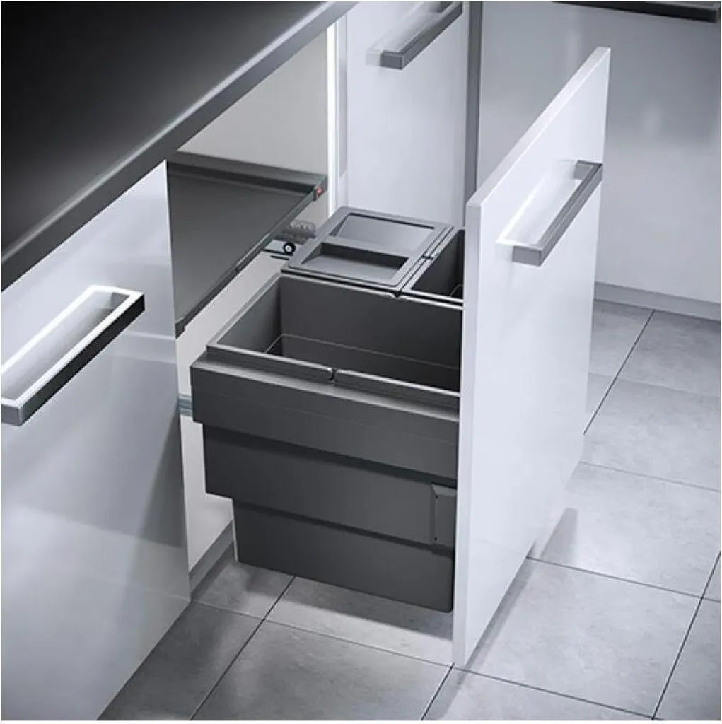  Hailo Abfallsammler 60cm Unterschrank Auszug CS Slide 60.3/54 Cargo Synchro 54 L
