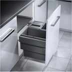  Hailo Abfallsammler 60cm Unterschrank Auszug CS Slide 60.3/54 Cargo Synchro 54 L