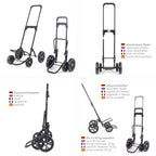  Original Andersen Gestell Quattro Shopper, Stahlgestell, Zusammenklappbar