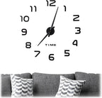  Relaxdays DIY Wanduhr Mit 3D-Zahlen