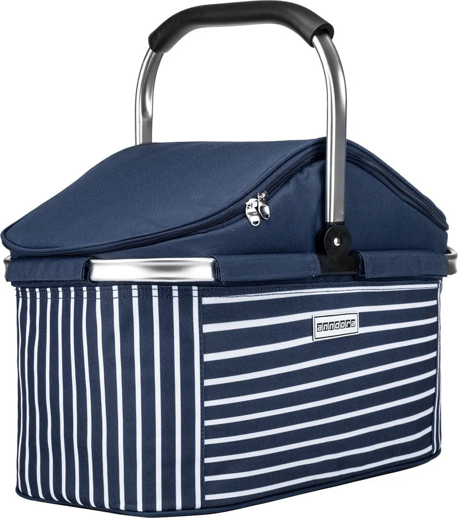  Kühlkorb 25 Liter Blau Weiß - Navy
