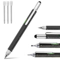  Multi Tool Tech Pen Gadgets Tools Für Männer, Personalisierte Geschenke Für Papa Oder Ihn, Lustiges Geschenk Für Weihnachten, Vatertag, Valentinstag Oder Geburtstagsgeschenke(Schwarz)