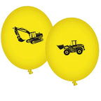  XXL Party-Set Kindergeburtstag Baustelle Bagger Für 6 Kinder, 98-tlg.