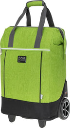  Punta Big Wheel Einkaufsroller Shopper Einkaufswagen Shopping Trolley Einkaufstrolley Trolly Große Räder 10303-0700 Two Tone Grün + Thermo Tasche