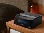  Caliber Uhrenradio Mit FM-Radio Und DAB+ - Schwarz (HCG011DAB)