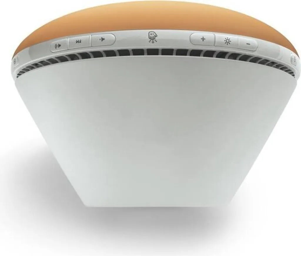  Philips HF3519/01 Wake-up Light (Sonnenaufgangfunktion, Digitales Fm Radio, Tageslichtwecker) Weiß