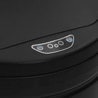  VidaXL Automatischer Sensor-Mülleimer 50 L Kohlenstoffstahl Schwarz
