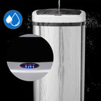  Deuba Sensor Mülleimer 58 L Wasserdicht Automatik Eckig Küche Abfalleimer Müllbehälter Edelstahl