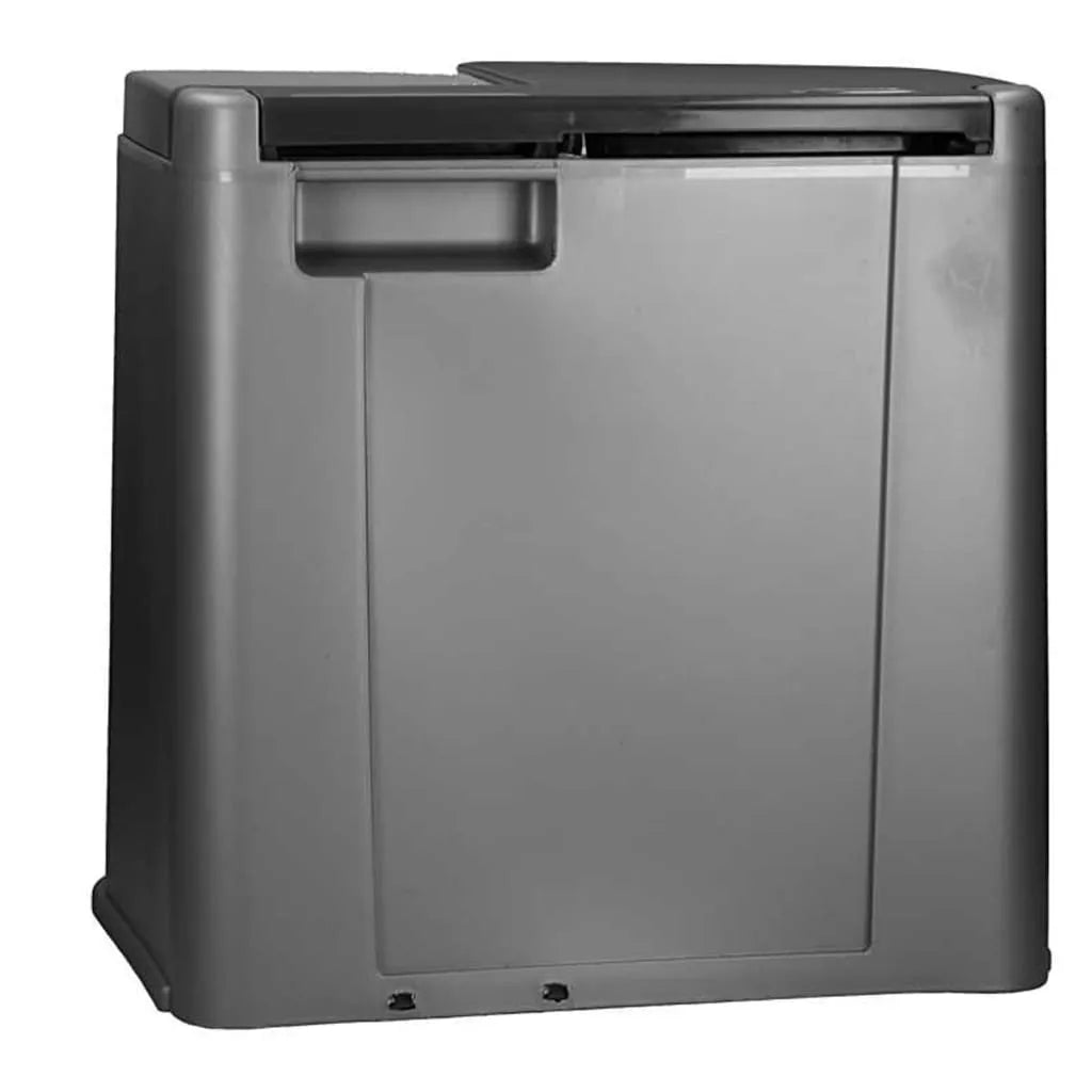  Curver Duo Tretmülleimer Deco 15L Mit 6L Inneneimern Hellgrau