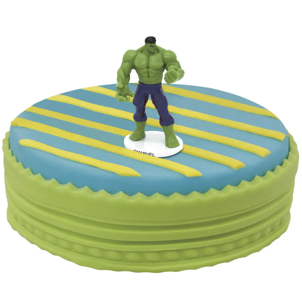  Dekora - Dekorative Figur - Avengers - Hulk - 9cm TortendekorationNachbildunga