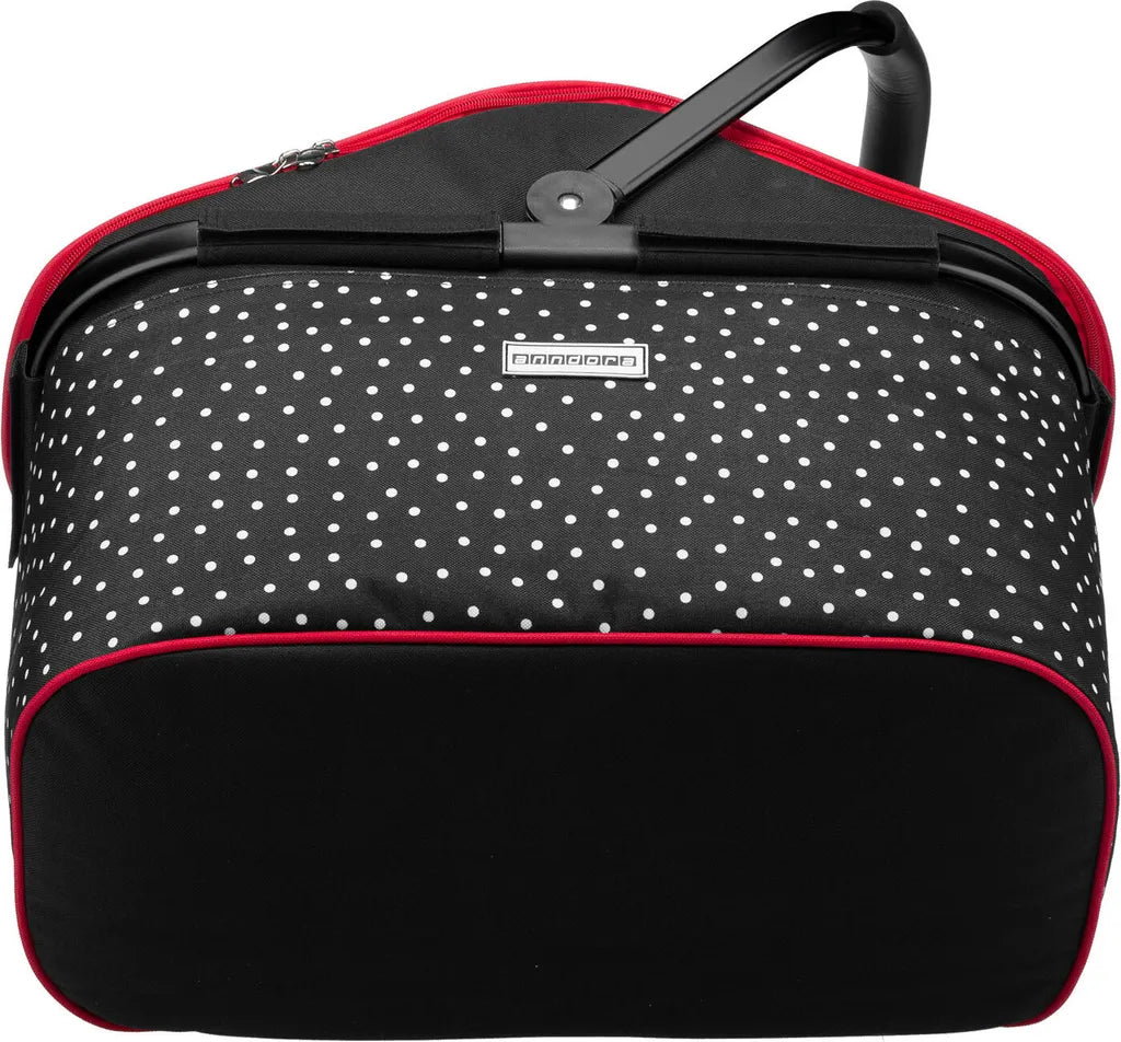  Kühlkorb 25 L Schwarz Rot Snövit - Schwarz Weiss