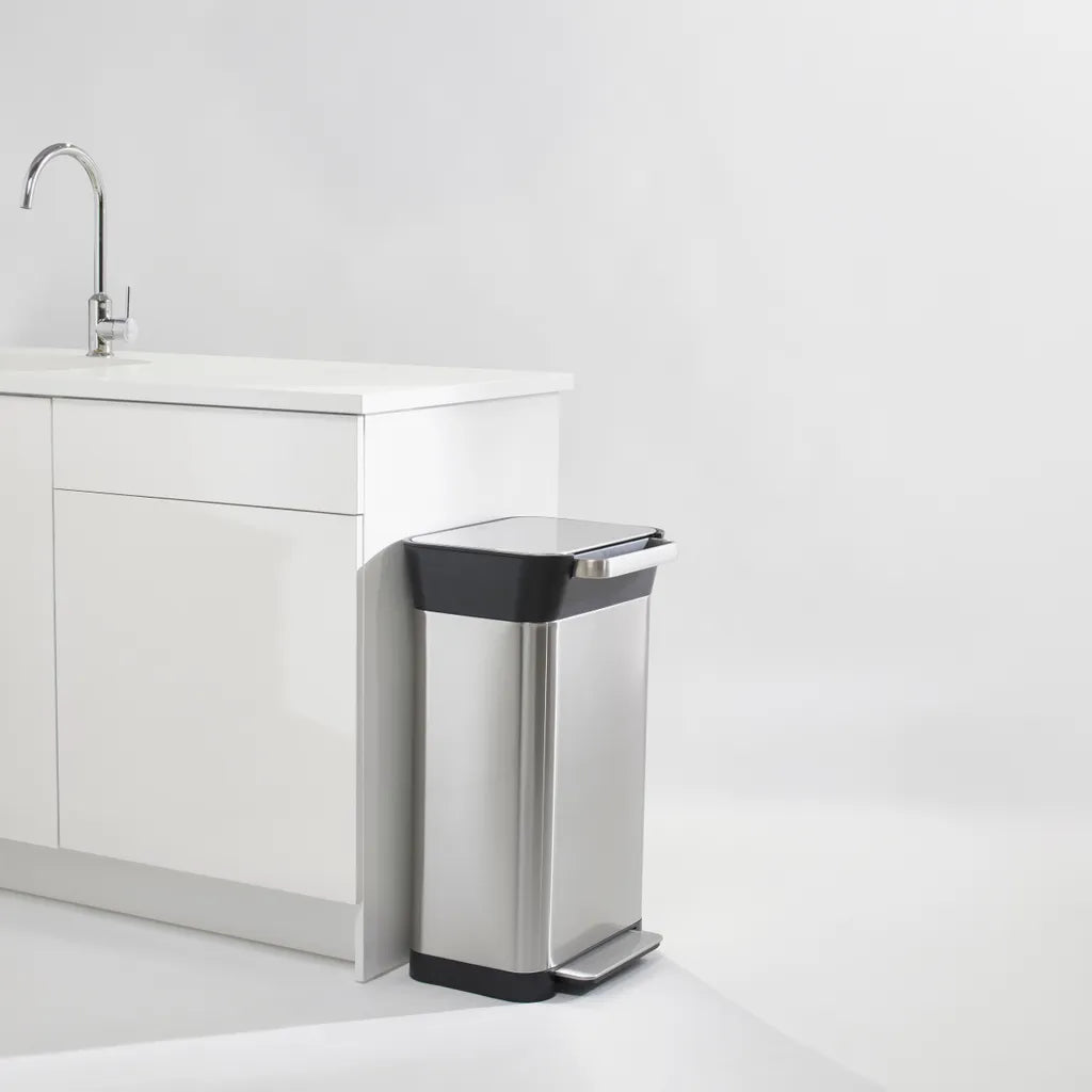  Joseph Joseph Abfalleimer Titanmit Pressfunktion 90 Liter