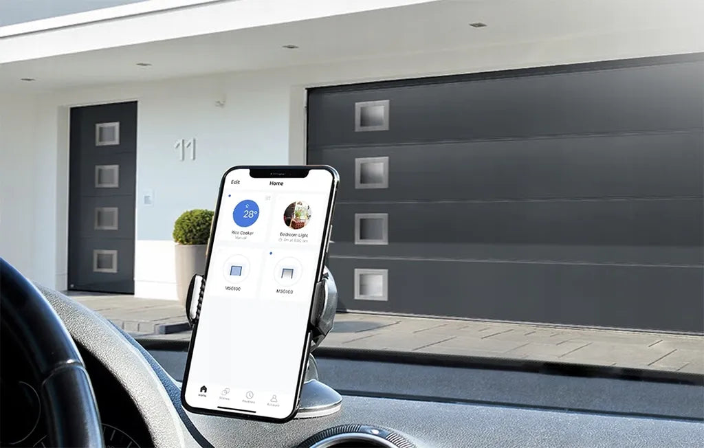  Meross Smart WLAN Garagentoröffner Funktioniert Mit Apple HomeKit, APP-Steuerung