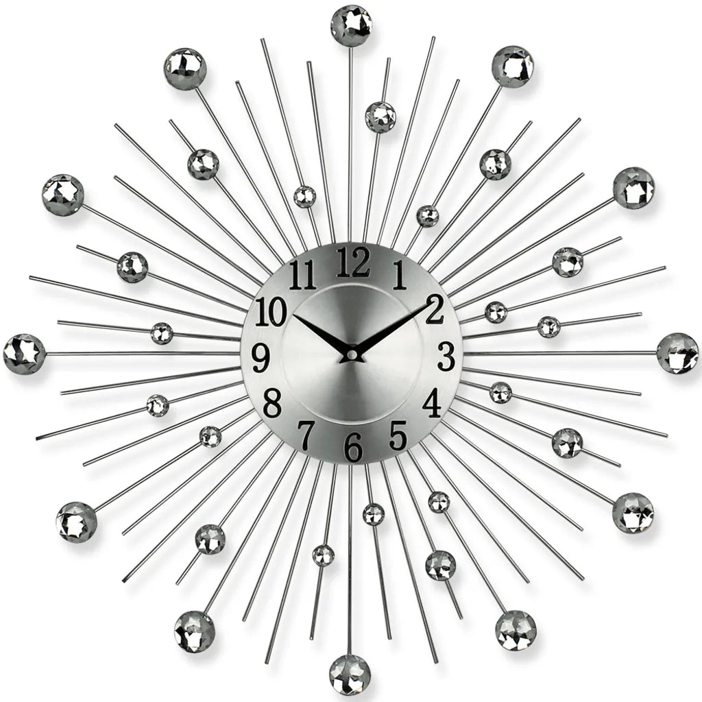  Designer Wanduhr - Uhr - Gerade Weiß