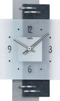  AMS Quarz-Wanduhr, Quarzwerk, 22x36x5cm, 9245