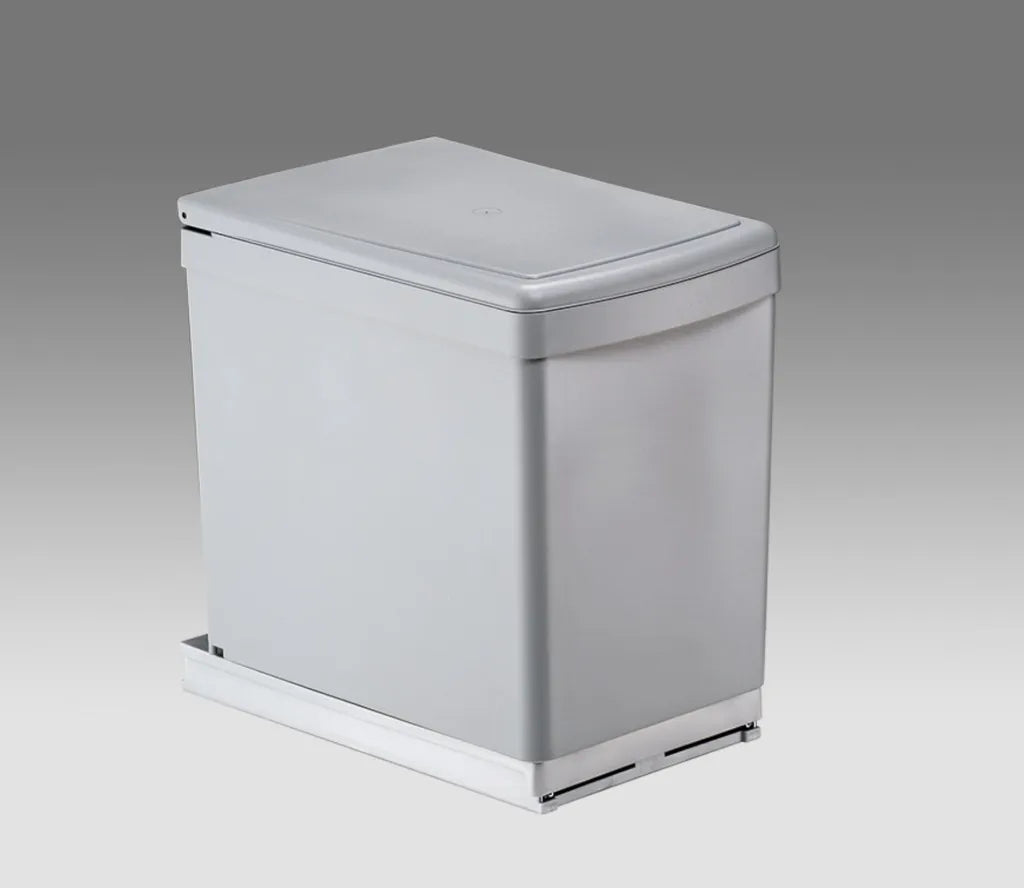  Wesco Basic-2 Abfalleimer 2 X 7,5L Vollauszug 30-er Küchenschrank Mülleimer 40637