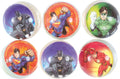Unique Justice League-Flummis Gummibälle Lizenzartikel 6 Stück Bunt