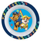  P:os Frühstücksset Paw Patrol (Teller, Schale Trinkglas) 3teilig, Blau, 3-teilig (1 Set)