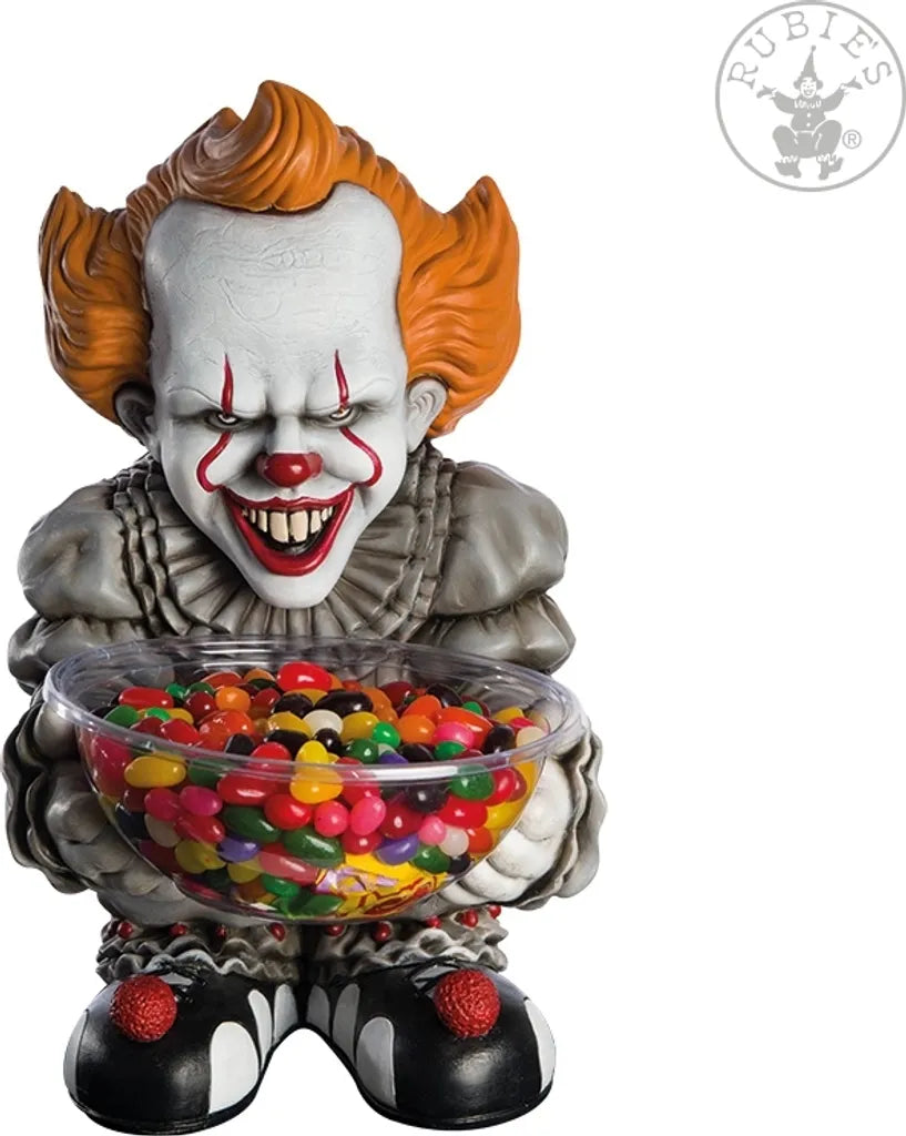  Rubie's Offizielle Pennywise IT ES Clown Candy Holder / Süßigkeiten Butler