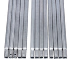  6X3m Blumenbogen Metall Hochzeit Hintergrund Stand Rechteck Bogen Rahmen Party Blumendekor Silber