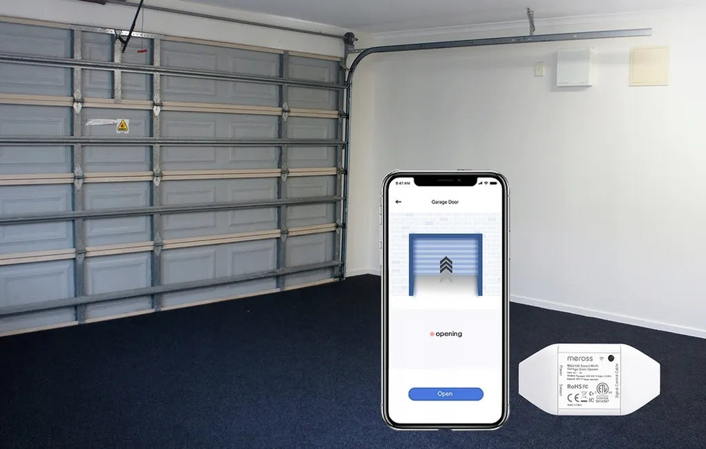 Meross Smart WLAN Garagentoröffner Funktioniert Mit Apple HomeKit, APP-Steuerung