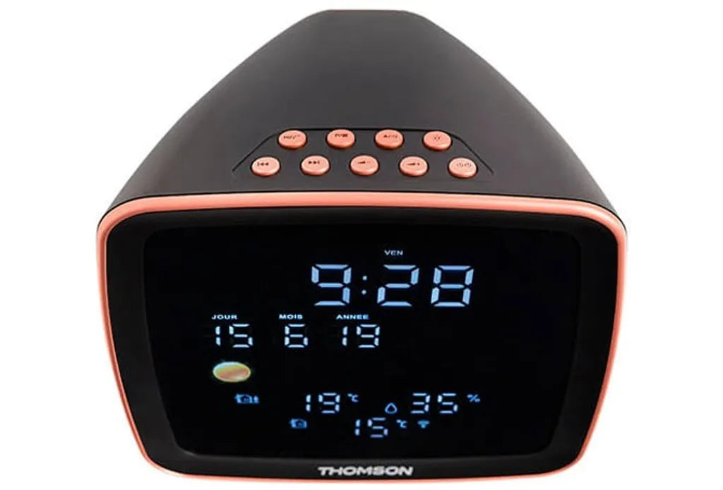 BIGBEN Thomson Radiowecker Inkl. Wetterstation CT 500BT