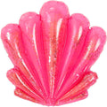 Smiffys Aufblasbare Muschel-Deko Glitzernd Meerjungfrau-Deko Pink 73 Cm