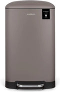  Les Collectors No 883 Mülleimer, Taupe, 40 Liter, Pedal-Mülleimer, Tret-Mülleimer
