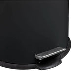  Mülleimer Schwarz, 30 L, Metall
