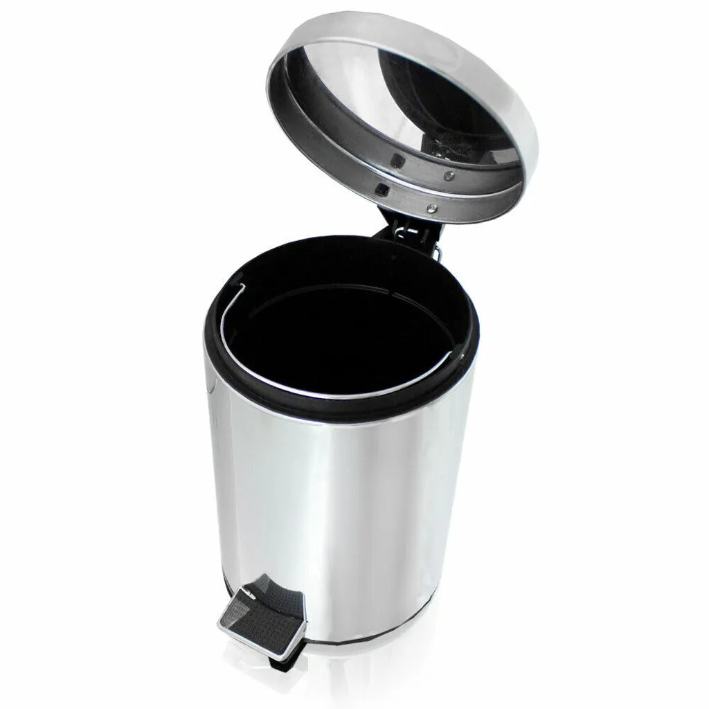  Bituxx Kosmetikeimer Edelstahl 3L, MS-18136