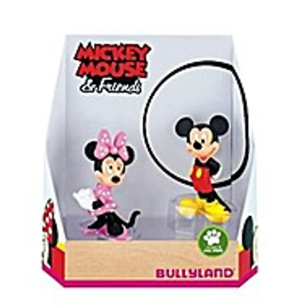 Bullyland 15083 - Mickey Mouse Geschenk-Set, Micky Und Minnie, 2-er Pack, Spielfigur 4007176150832