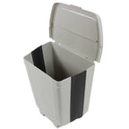  Abfalleimer Mülleimer Faltbar 4-8 Liter Wohnwagen Wohnmobil Camping Caravan Boot Grau / Anthrazit