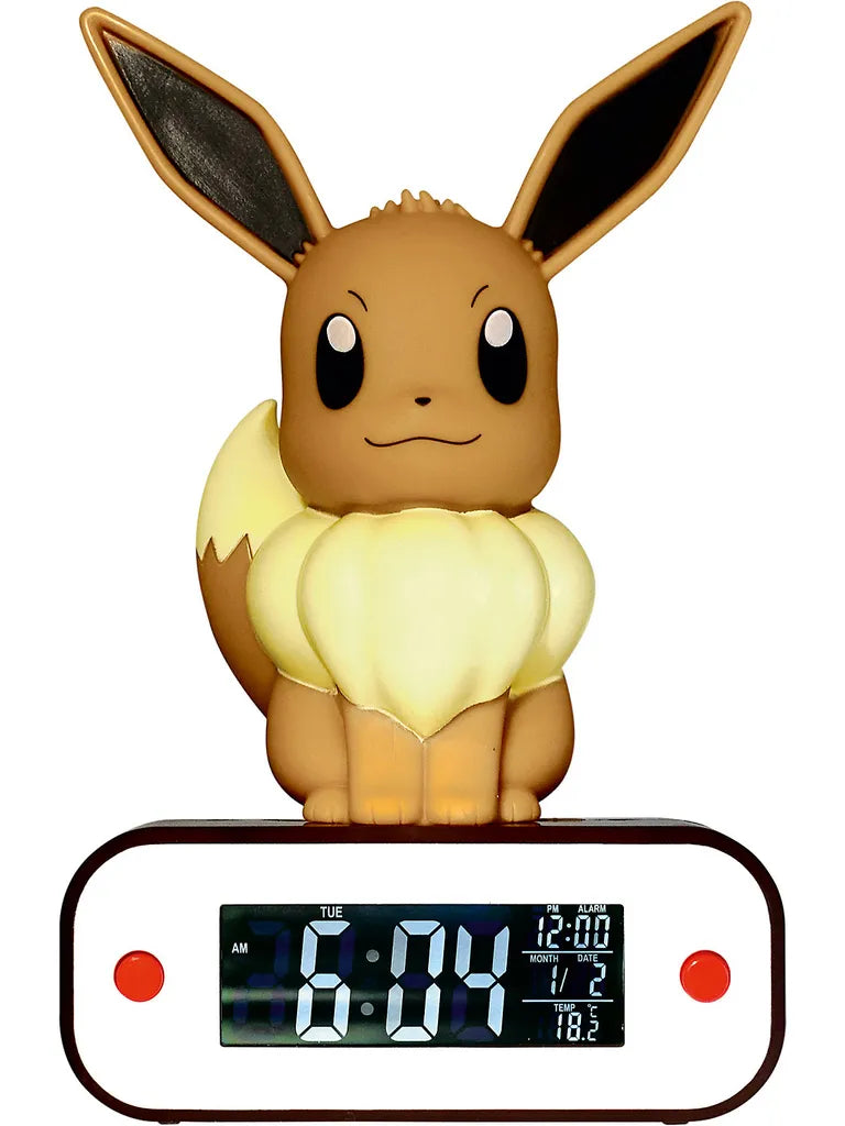  Bigben - Pokémon - Digitaler Radiowecker Evolie [Led-Lampe]