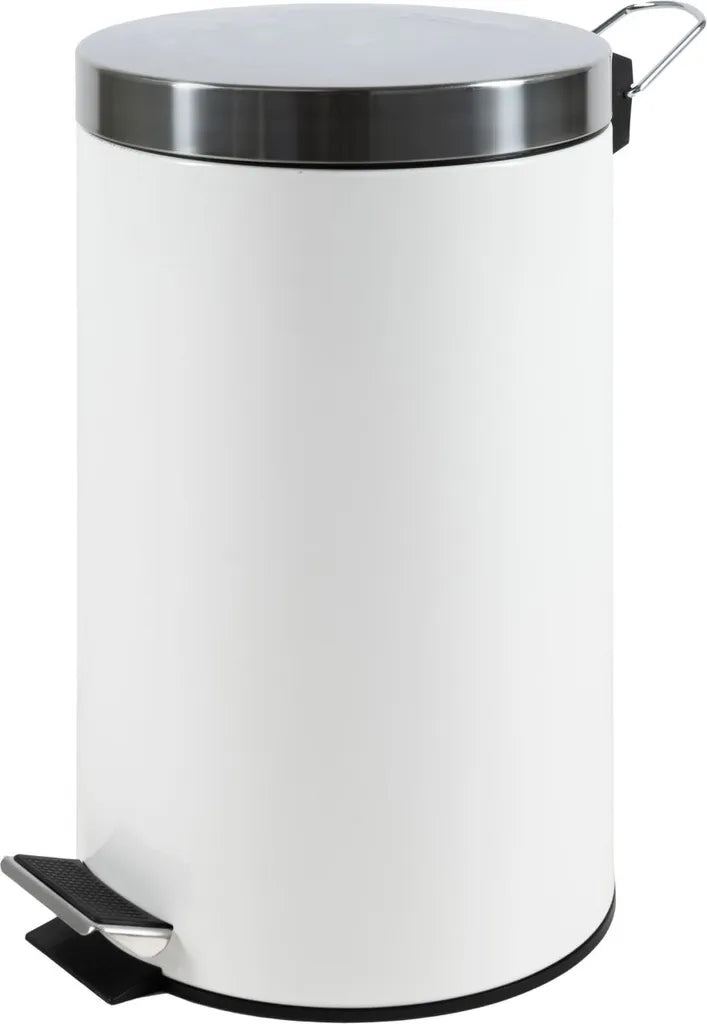  TrendLine Tretabfalleimer 12 L Weiß