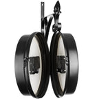  Tectake Wanduhr Vintage Look - Schwarz