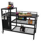  Plancha Trolley - Schwarzer Stahl